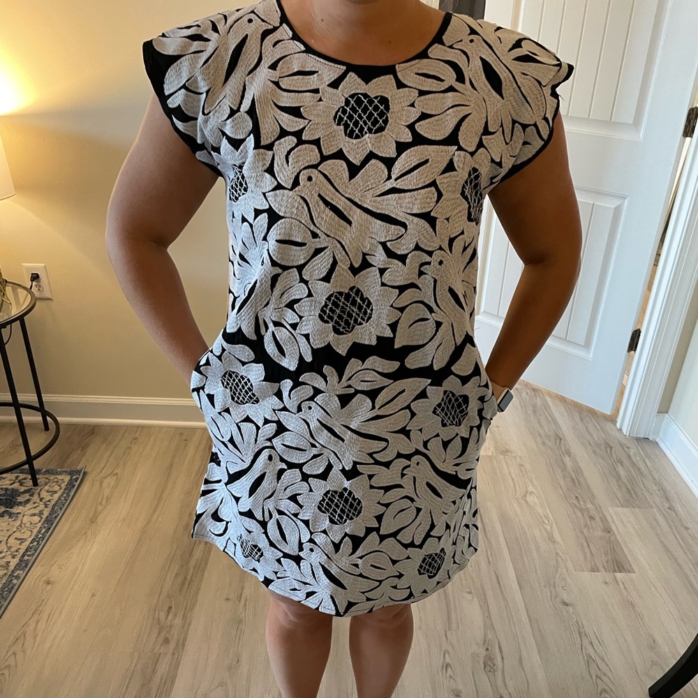 J Marie + Impeccable Pig Embroidered Dress